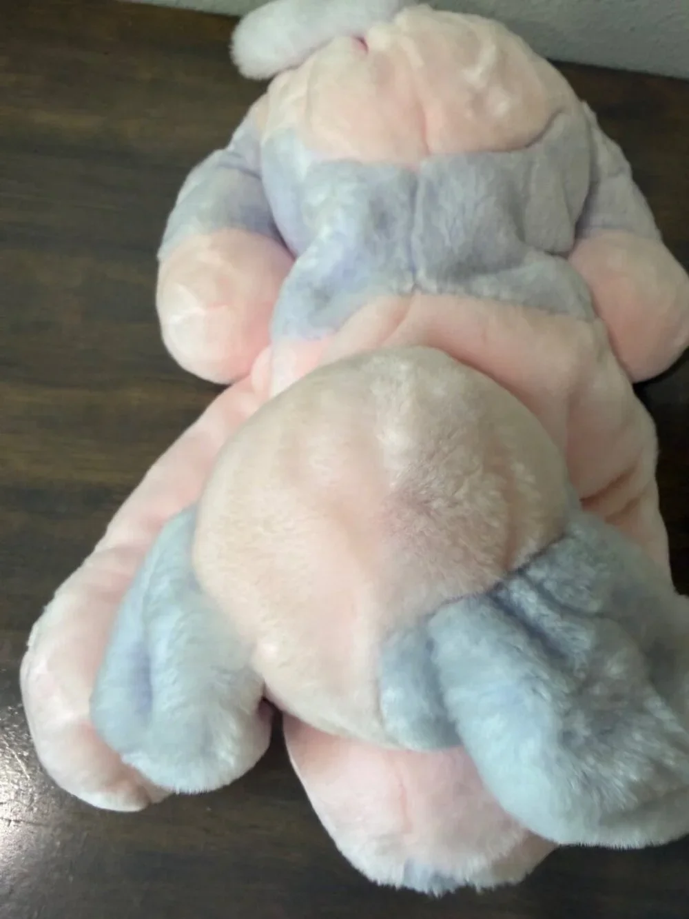 Vintage Animal Alley Pink Purple Puppy Dog Plush Stuffed Animal Toys R Us 2000